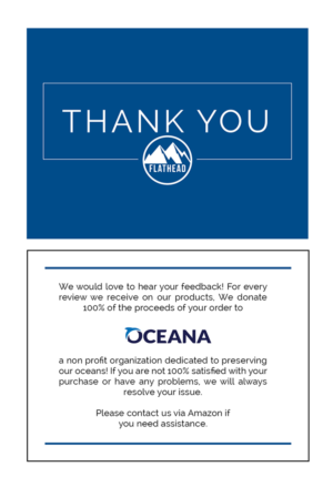 Product Insert / Thank You | Graphic Design by Martin Alonso