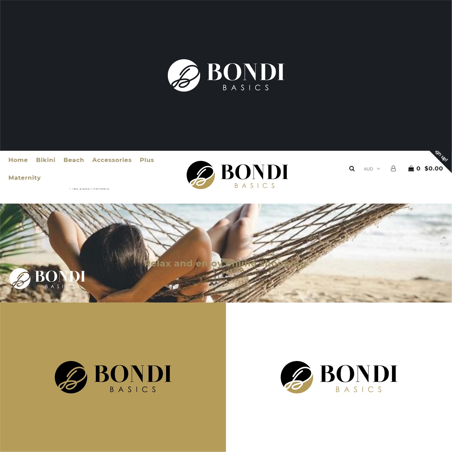 Logo Design by zatsukiki for Bondi Basics | Design #20088162
