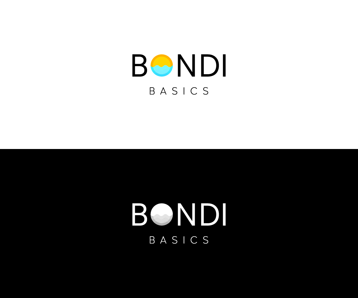 Logo Design by fauxdesigns for Bondi Basics | Design #20079274