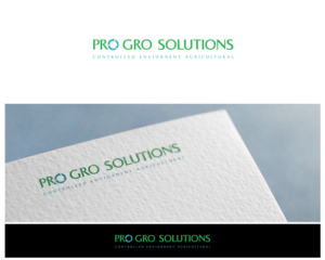 Pro Gro Solutions  /  Controlled Enviornent Agriculture | Logo Design by DominicDesign