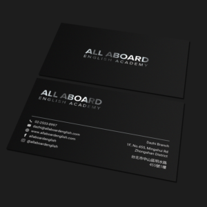 Business Card for Language School (2 locations) | Diseño de Tarjeta de Presentación por Sandaruwan
