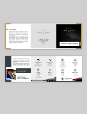 Flyer Design by creative.bugs for Classic & Sports Finance | Design: #20330166