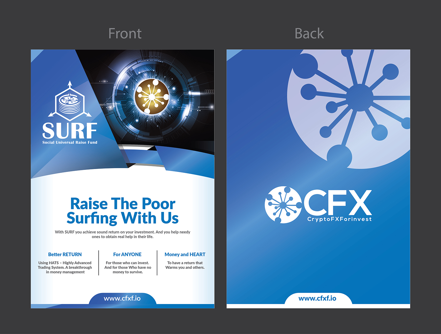 Flyer Design by Deziners Zone for CFX Holding Limited | Design: #20098349