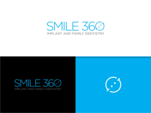 Smile 360 (tagline) Implant and Family Dentistry | Design de Logo par Atvento Graphics