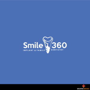 Smile 360 (tagline) Implant and Family Dentistry | Design de Logo par Graphic Bricks