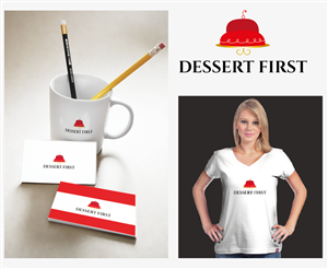 Dessert First | Logo Design by Shirlei Patricia