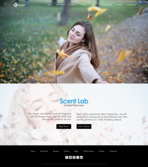 Web Design par Limecom pour Scent Lab | Design : #20171705