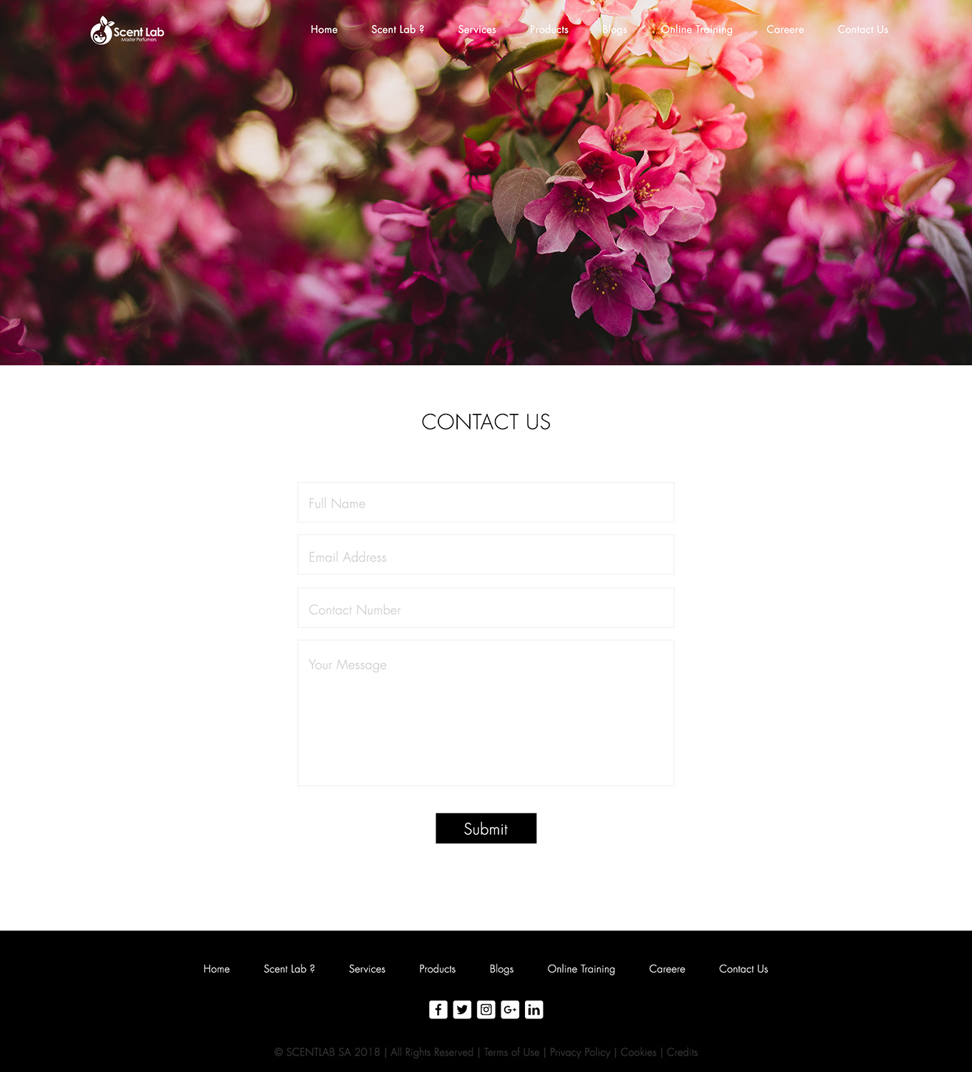 Web Design par Limecom pour Scent Lab | Design #20171708