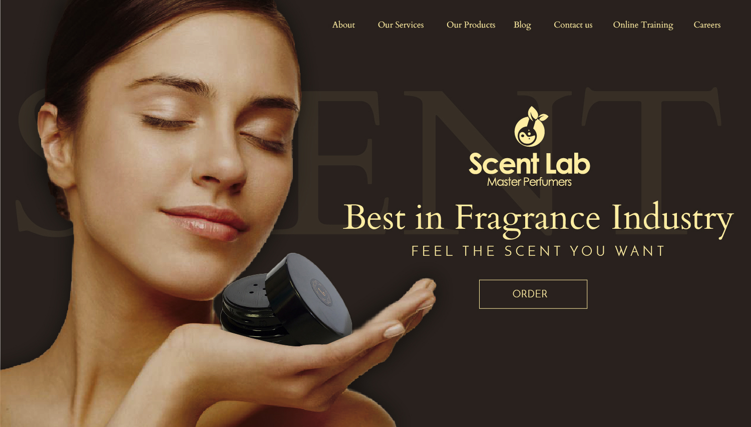Diseño Web por TMockusBusiness para Scent Lab | Diseño #20091276