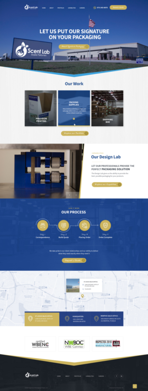 Diseño Web por Adveart M para Scent Lab | Diseño #20117751