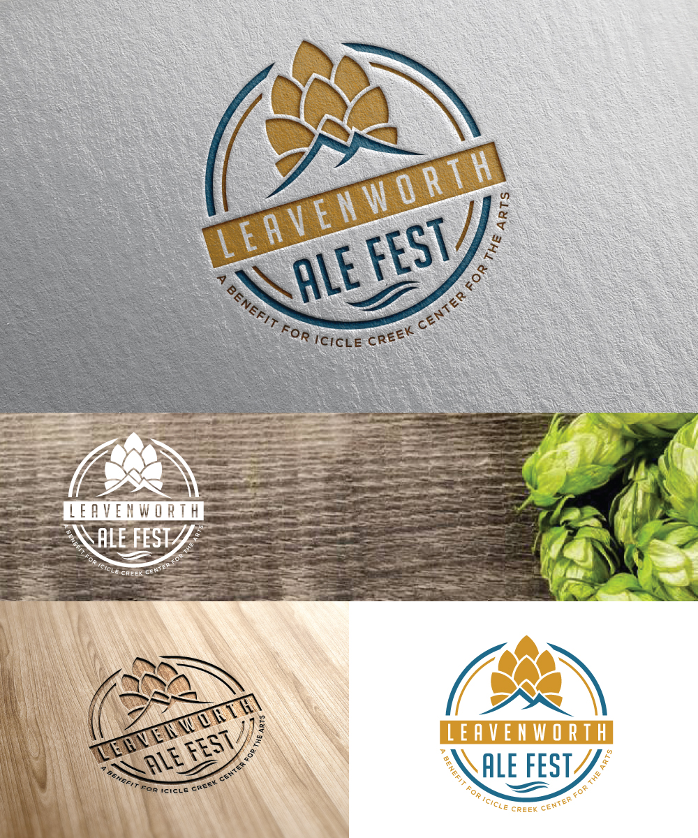 Logo Design by Leayer for Icicle Creek Center for the Arts | Design: #20276468