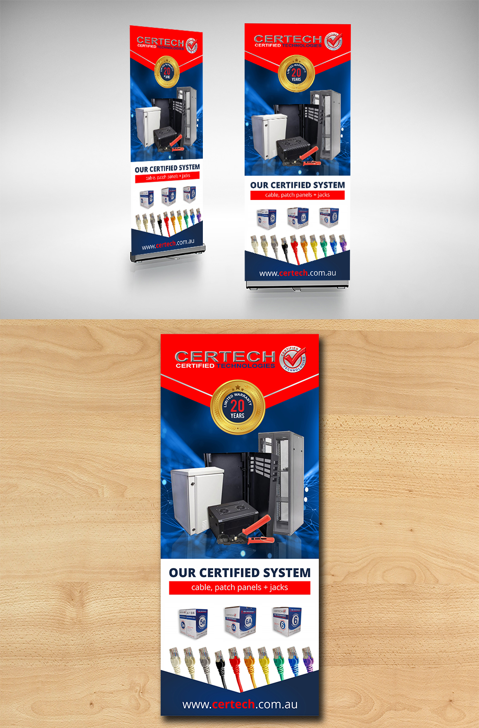 Trade Show Booth Design by ecorokerz for CERTECH | Design #20079839