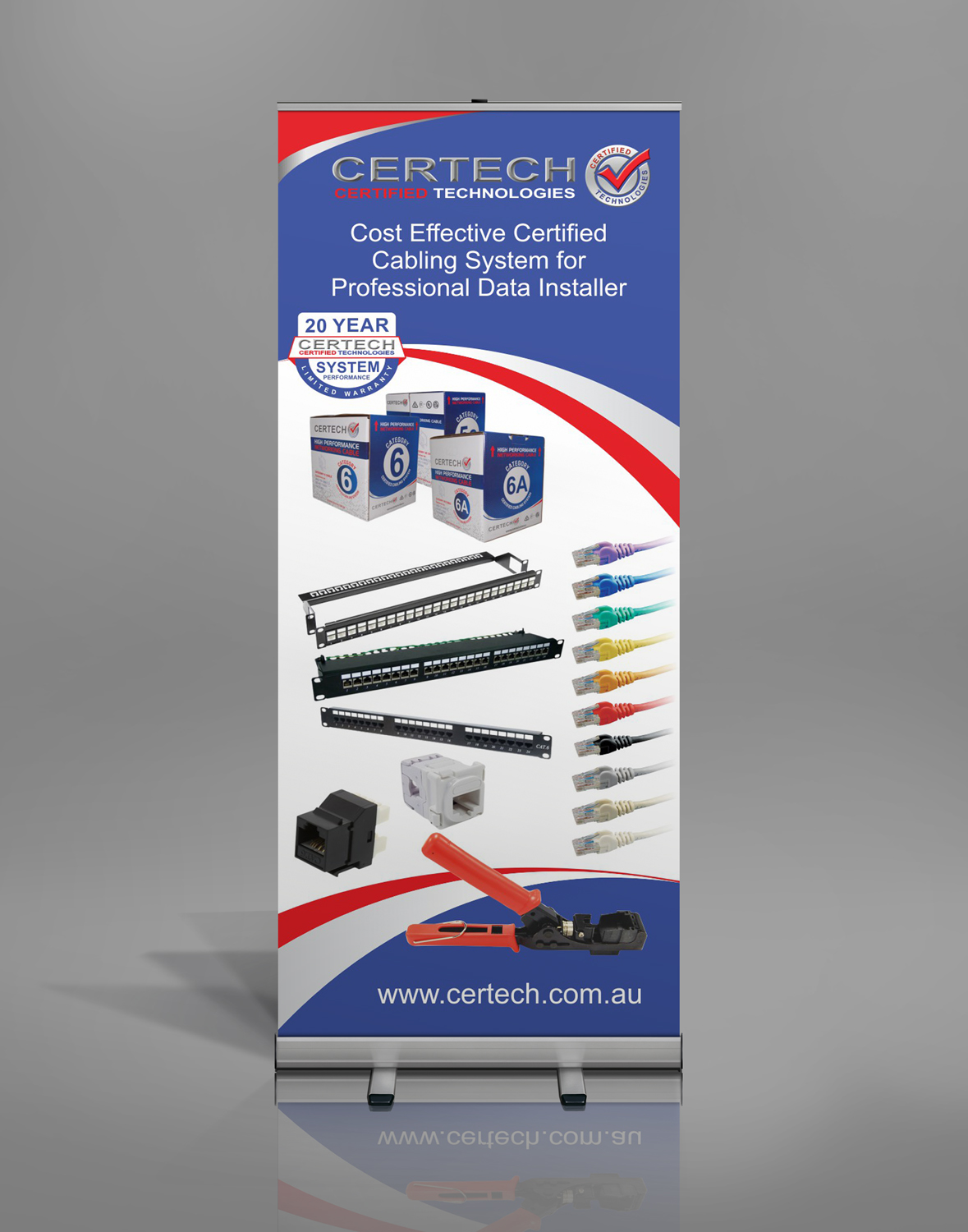 Trade Show Booth Design by Maestroto for CERTECH | Design #20107325