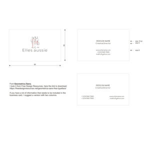Elles aussie | Logo Design by julia.gnedina