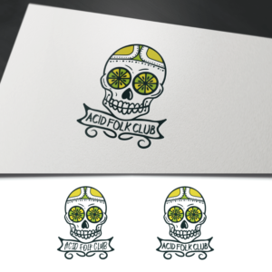Acid Folk Club | Logo-Design von WooW Designs