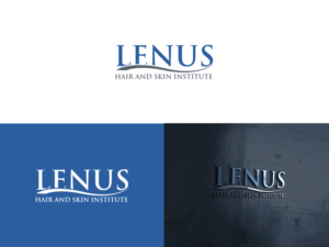 Lenus Hair and Skin Institute  | Logo Design by Slant Line Media