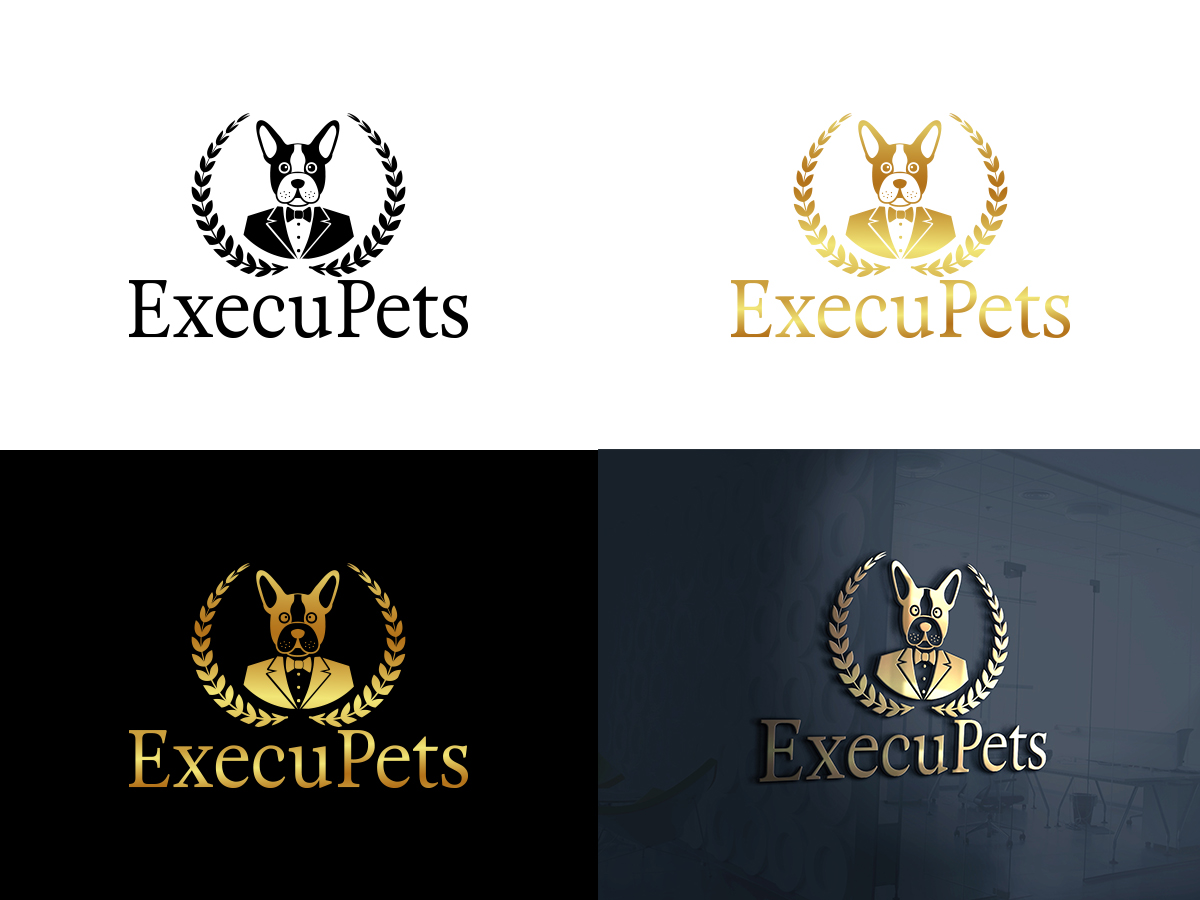 Logo Design by Slant Line Media for Executive Pet Services | Design #20149018