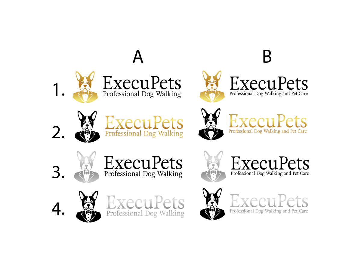 Logo-Design von Slant Line Media für Executive Pet Services | Design: #20152334