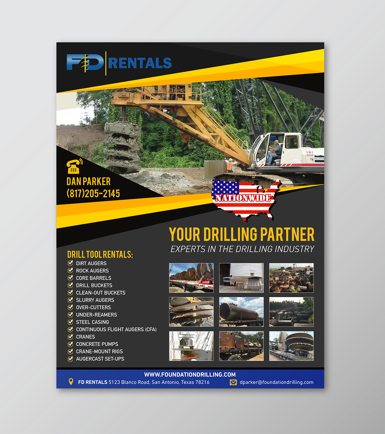 Graphic Design by Pinky  for Foundation Drilling | Design #20140017