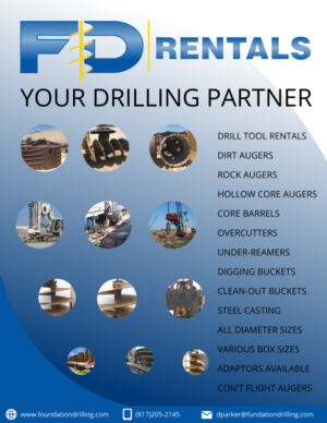 Diseño Gráfico por design.bb para Foundation Drilling | Diseño: #20092119