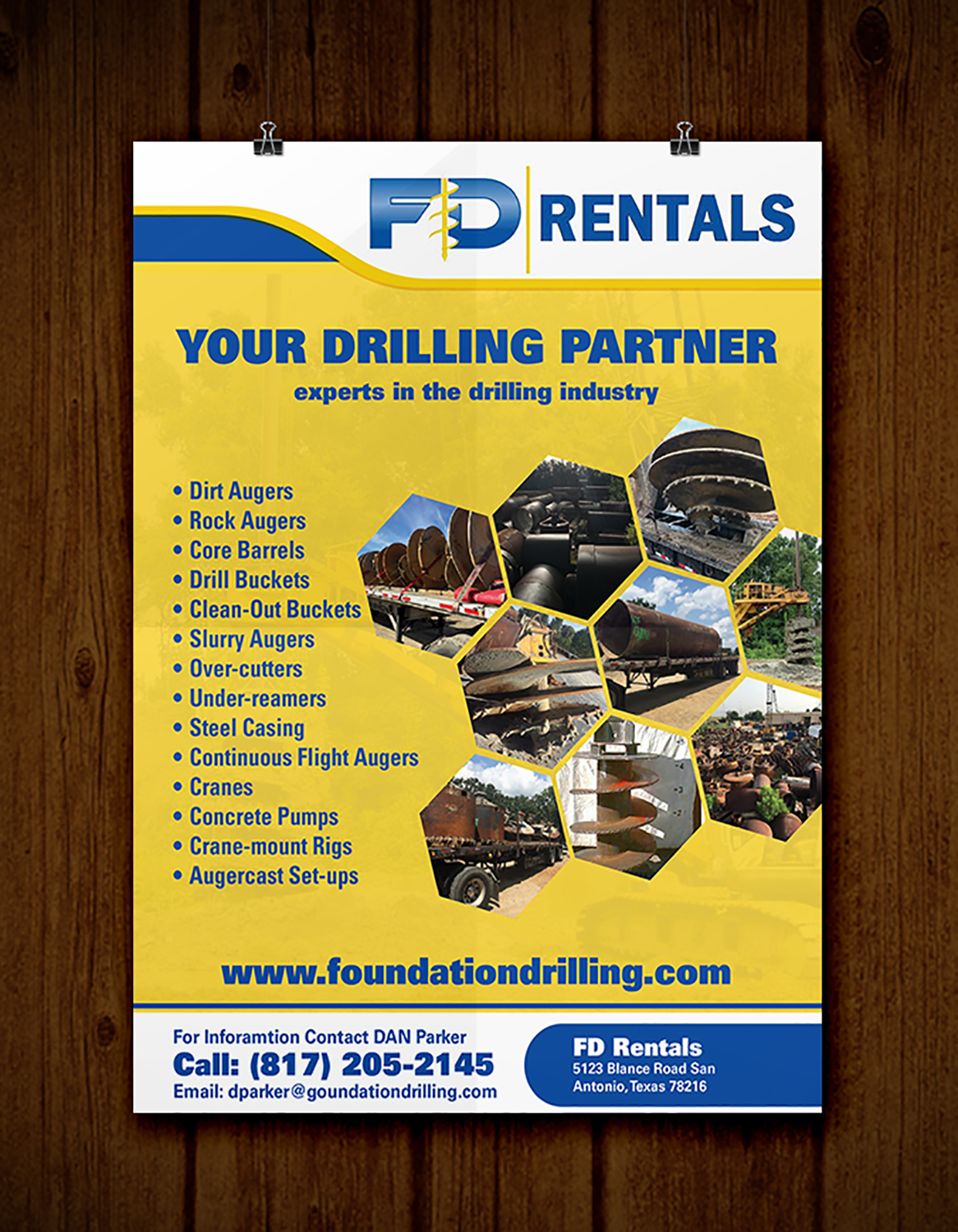 Grafik-Design von Deziners Zone für Foundation Drilling | Design #20091522