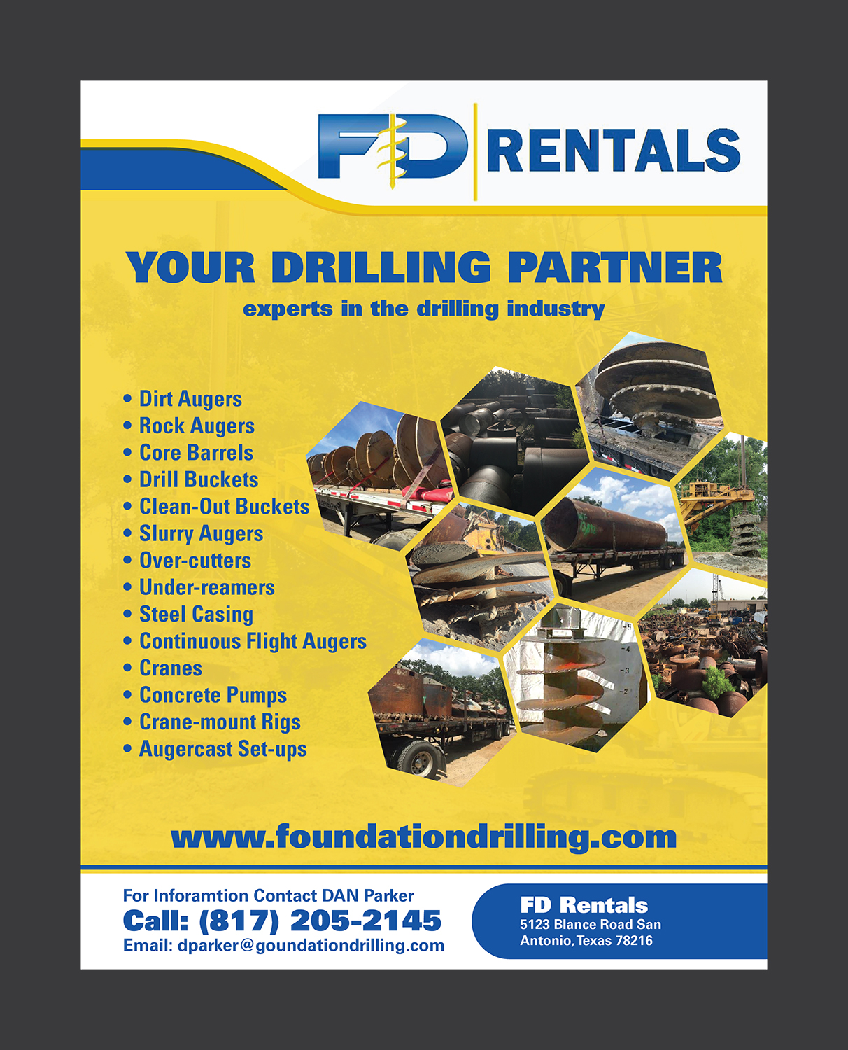 Graphic Design by Deziners Zone for Foundation Drilling | Design #20091524