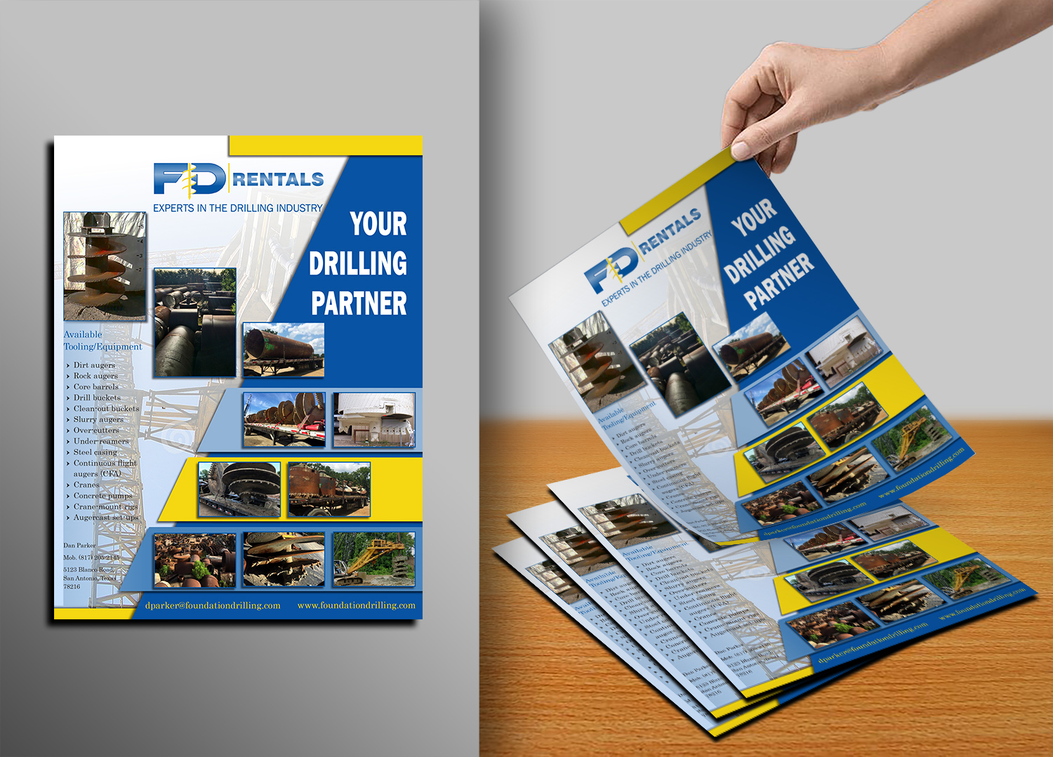 Graphic Design by Shaza Albero for Foundation Drilling | Design #20135155