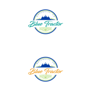 Logo Design by DesignDUO for Blue Tractor Farms | Design: #20161482