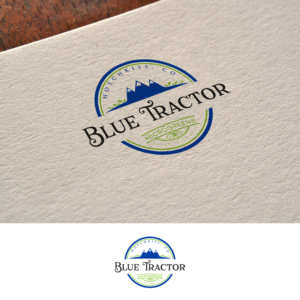 Logo Design by DesignDUO for Blue Tractor Farms | Design: #20165507