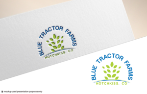 Logo Design by A S design @ for Blue Tractor Farms | Design: #20117185