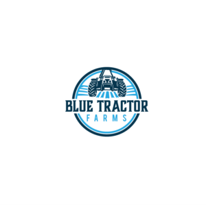 Blue Tractor Farms -  Hotchkiss, Co  | Logo Design by Arthy