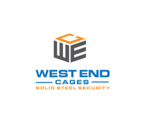 West End Cages : Solid Steel Security | Logo-Design von renderman