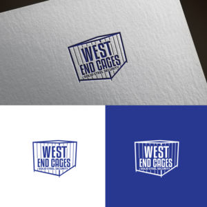 West End Cages : Solid Steel Security | Logo Design by sankar999