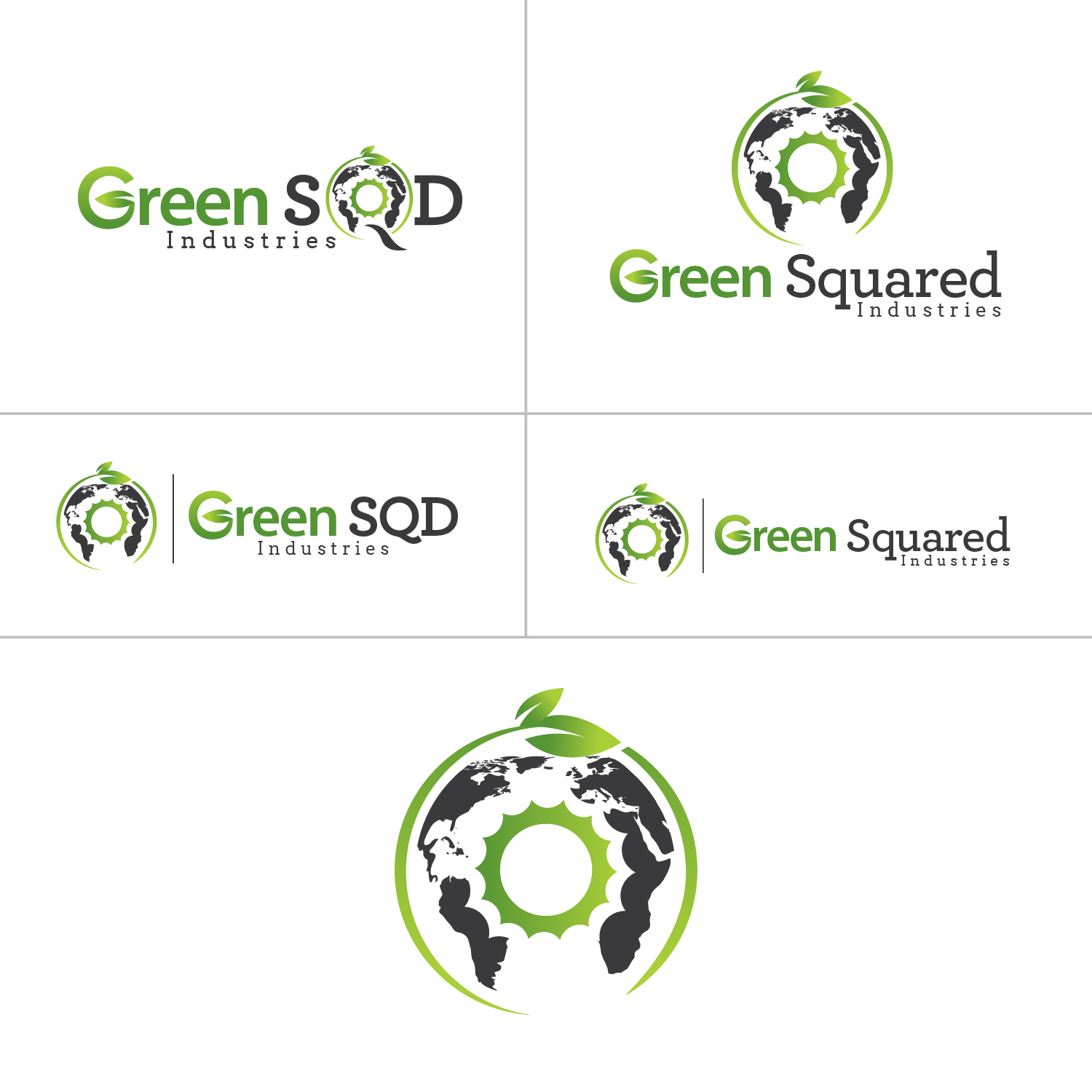 Bold Colorful Recycling Logo Design For Green Sqd Industries Full Business Name Is Green Squared Industries By Maxo Biz Design 12