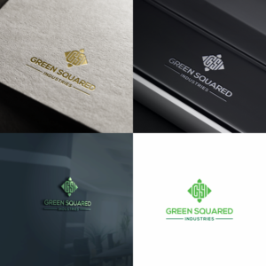 Green Sqd Industries (Full Business name is Green Squared Industries) | Logo Design by tejo
