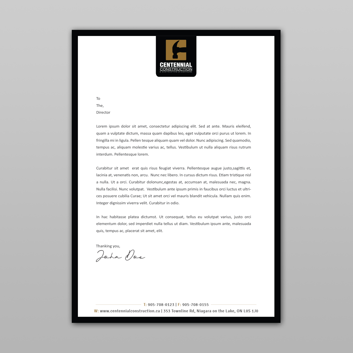 Schreibwaren-Design von Creative Jiniya für dieses Projekt | Design #20091733