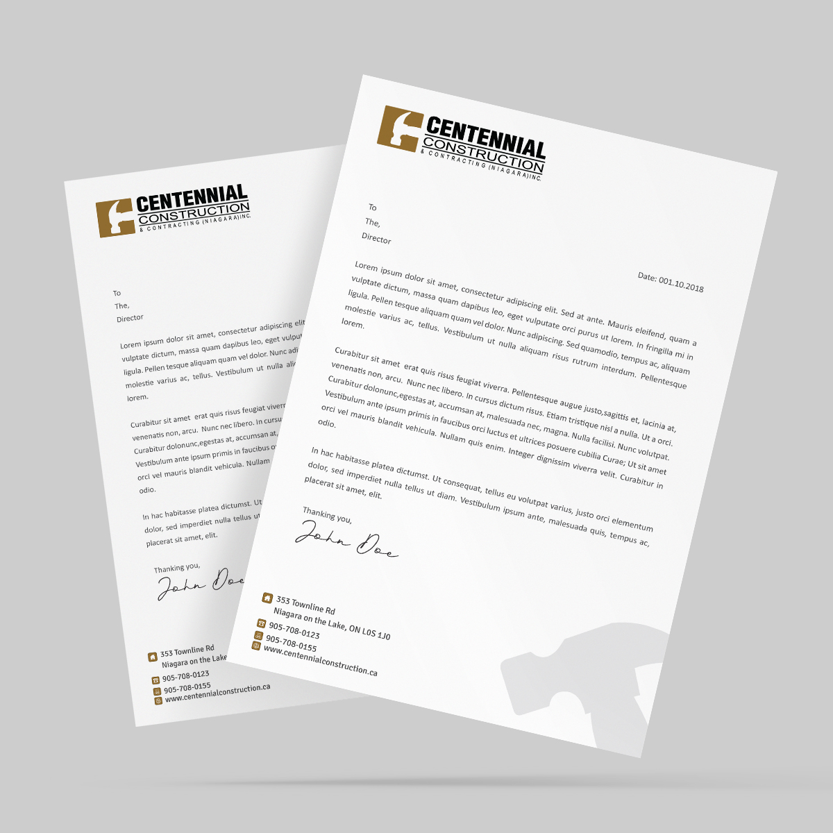 Schreibwaren-Design von Creative Jiniya für dieses Projekt | Design #20091734