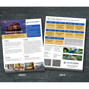 Diseño de Flyer por debdesign para CruiseAlong Pty Ltd | Diseño: #20089779