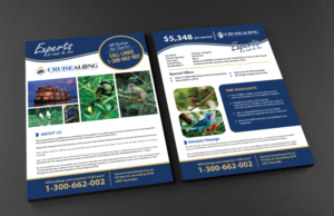 Flyer Design by Loud_Media for CruiseAlong Pty Ltd | Design: #20091158