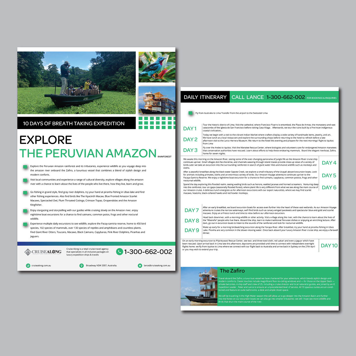Flyer-Design von Nwaneri Precious für CruiseAlong Pty Ltd | Design #20150929