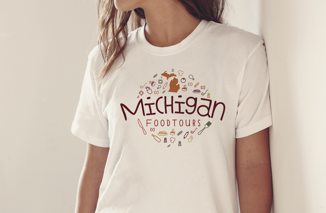 Logo Design by GLDesigns for Michigan Food Tours | Design #20095638