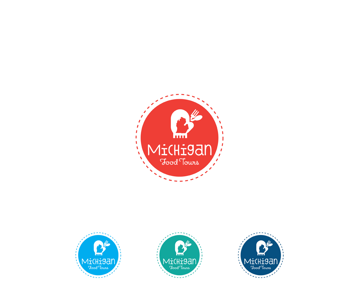 Logo Design by Grapi for Michigan Food Tours | Design #20094923