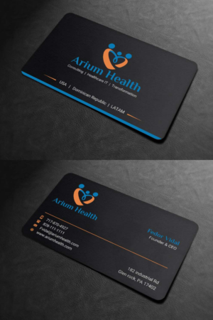Business Card Design by INDIAN_Ashok for Resolute Technology Partners | Design: #20098780