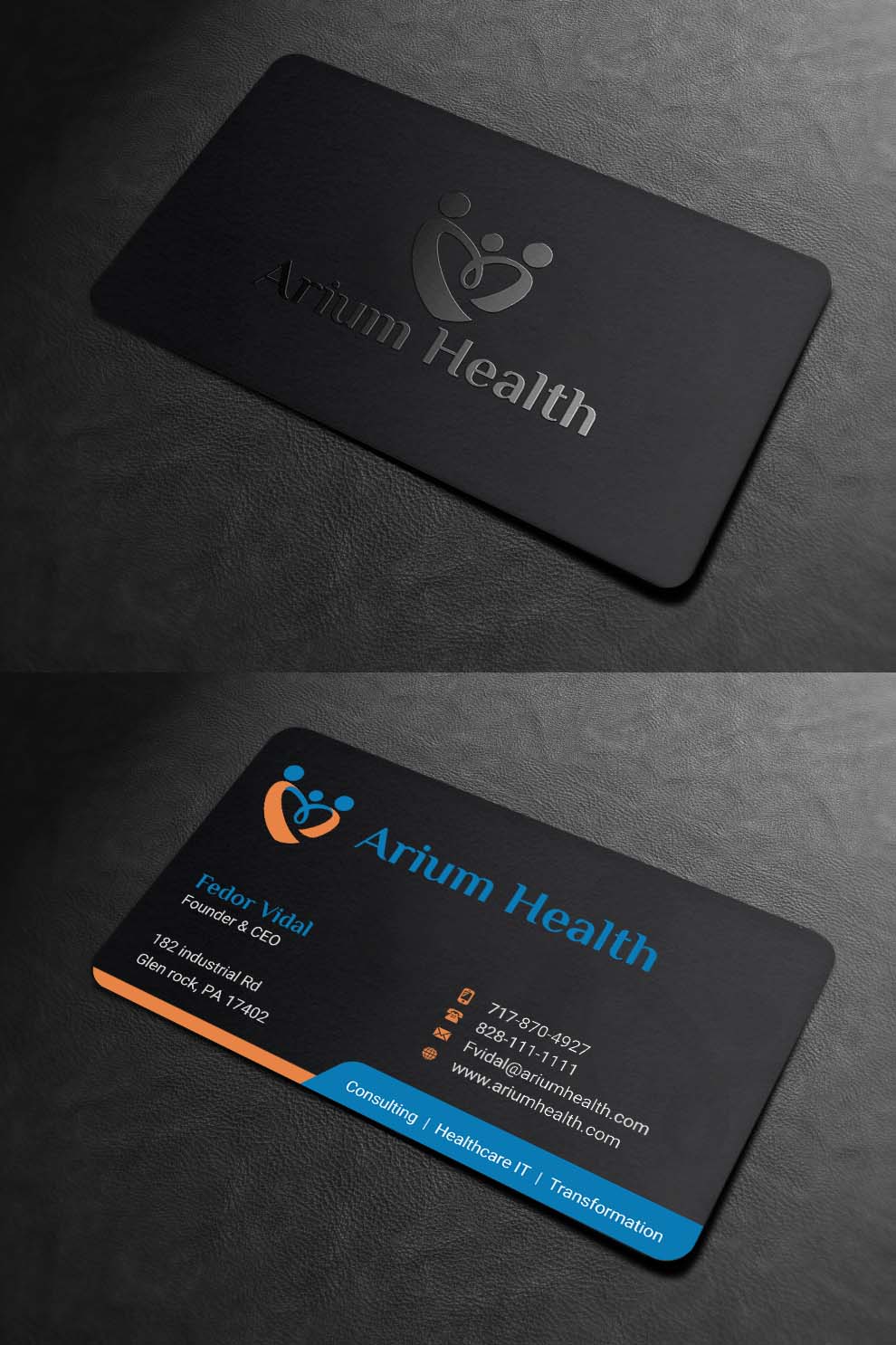 Business Card Design by INDIAN_Ashok for Resolute Technology Partners | Design #20098793