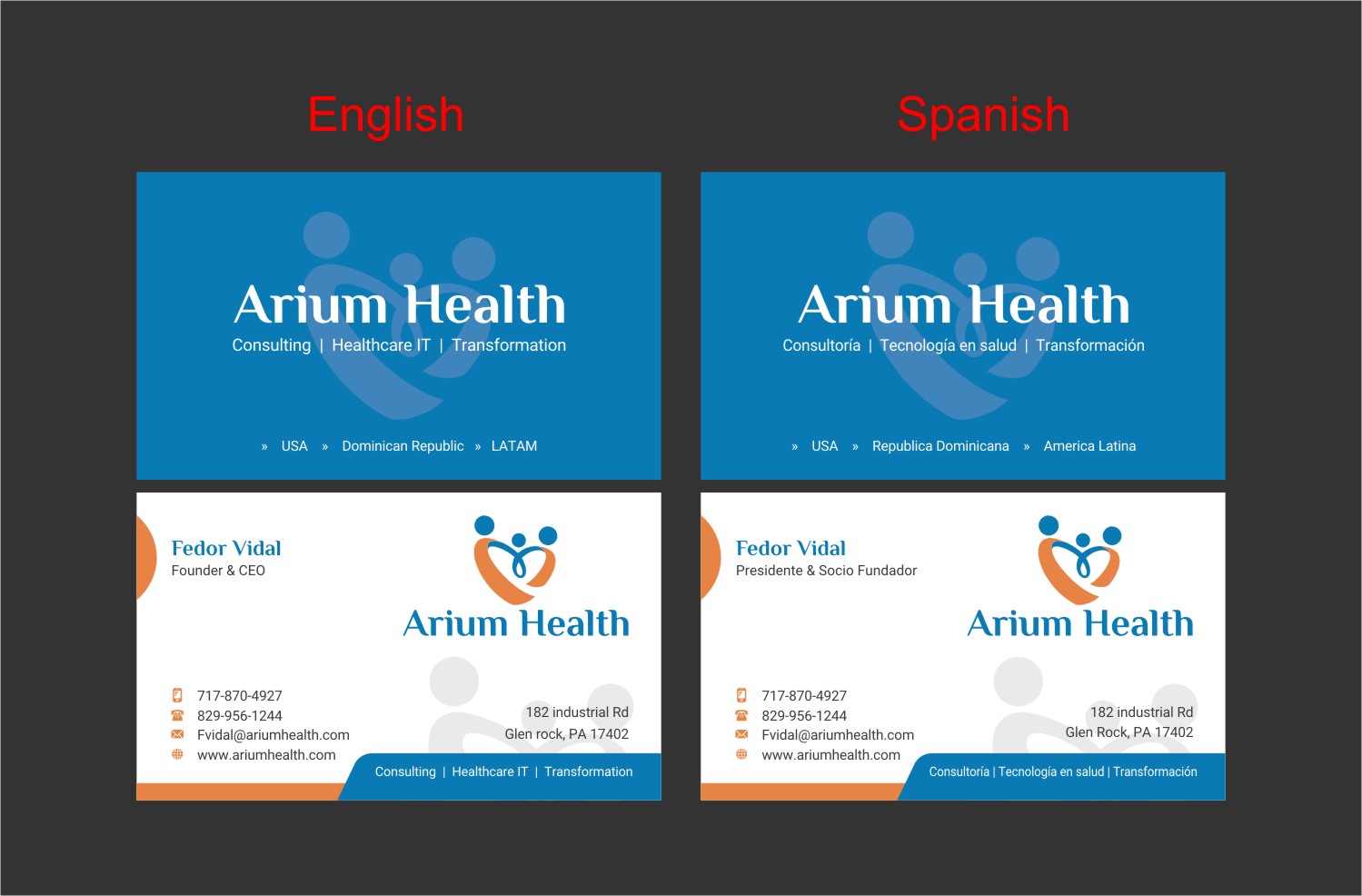 Business Card Design by INDIAN_Ashok for Resolute Technology Partners | Design #20273918