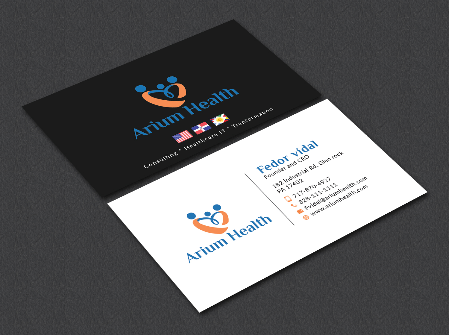 Business Card Design by Bold Pixels for Resolute Technology Partners | Design #20097644