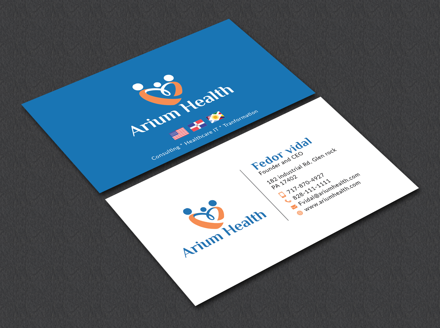 Business Card Design by Bold Pixels for Resolute Technology Partners | Design #20097646