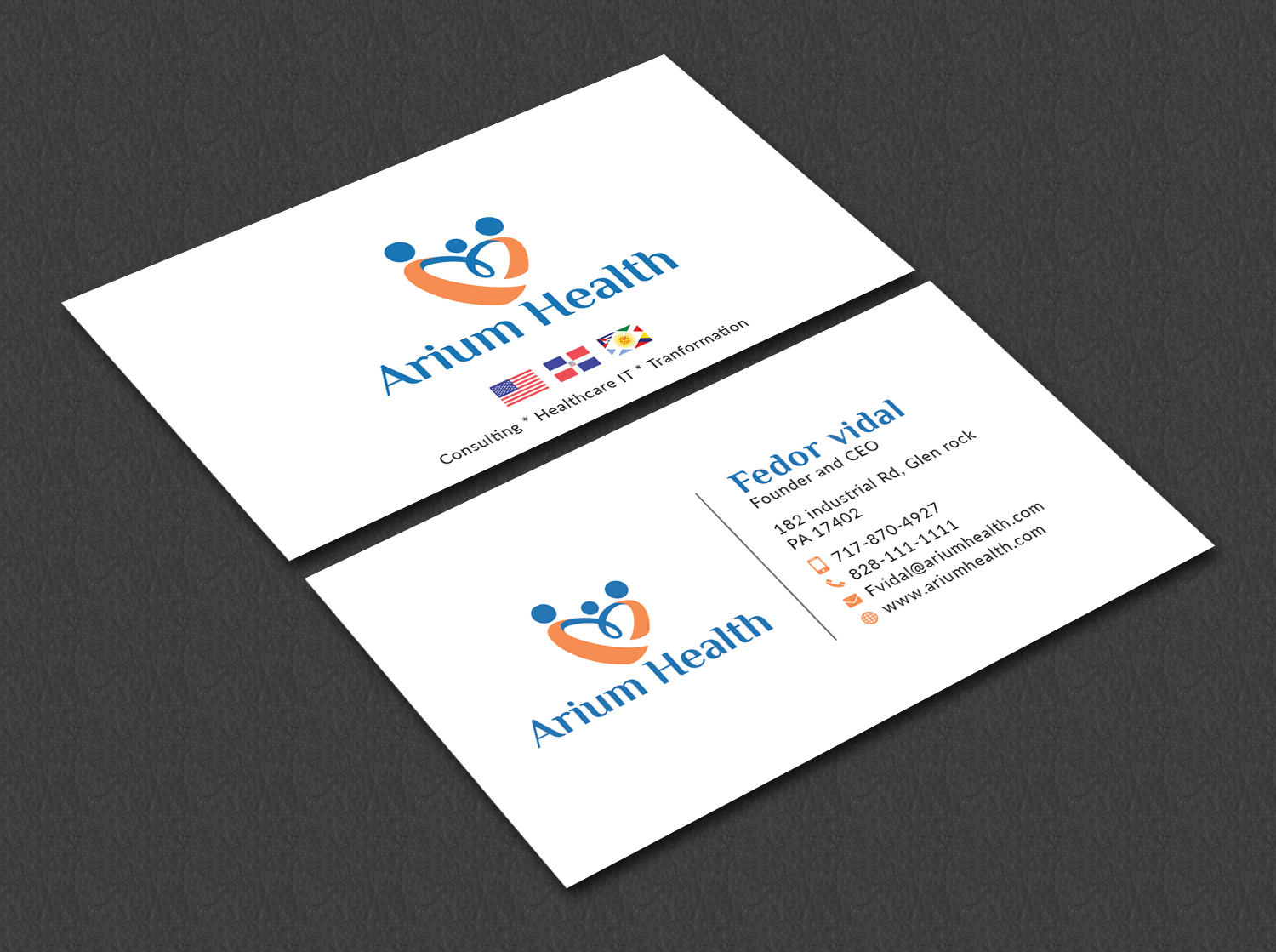 Business Card Design by Bold Pixels for Resolute Technology Partners | Design #20097647