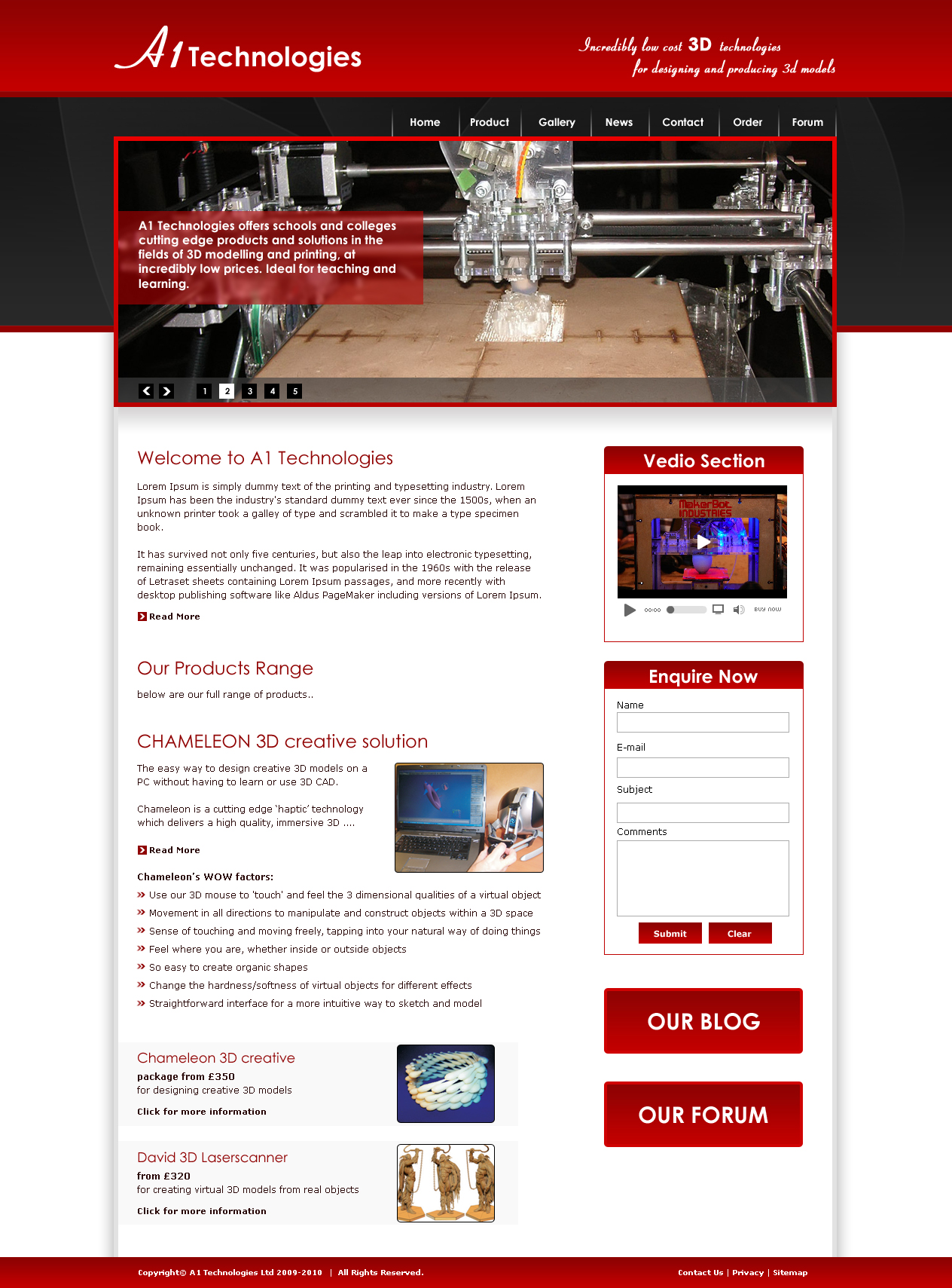Diseño Web por LogoDesigns.ae para A1 Technologies Ltd | Diseño #57711