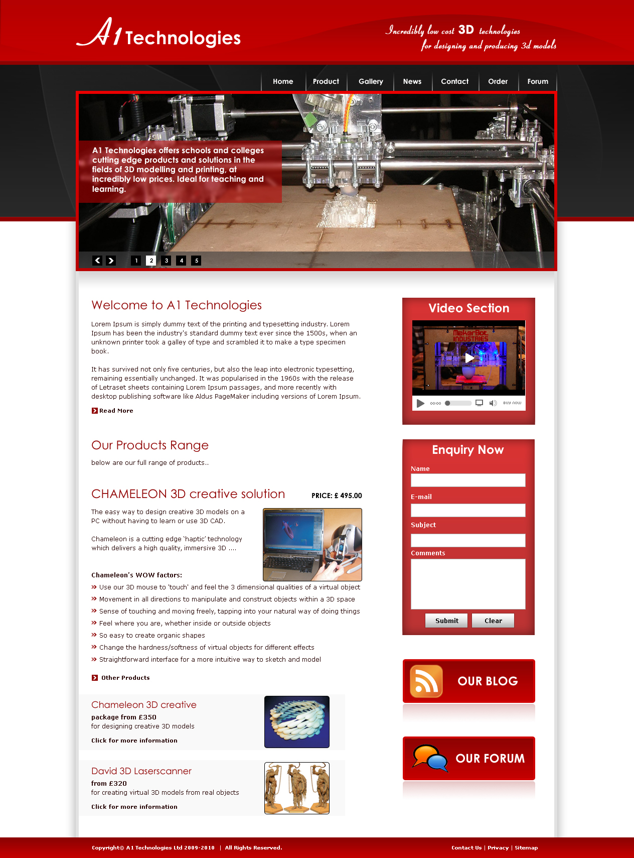 Diseño Web por LogoDesigns.ae para A1 Technologies Ltd | Diseño #57917